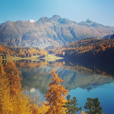 דירה Gemuetlich, Traumhaft, Seeblick, Moderne 38m2 -sa55 סנט מוריץ